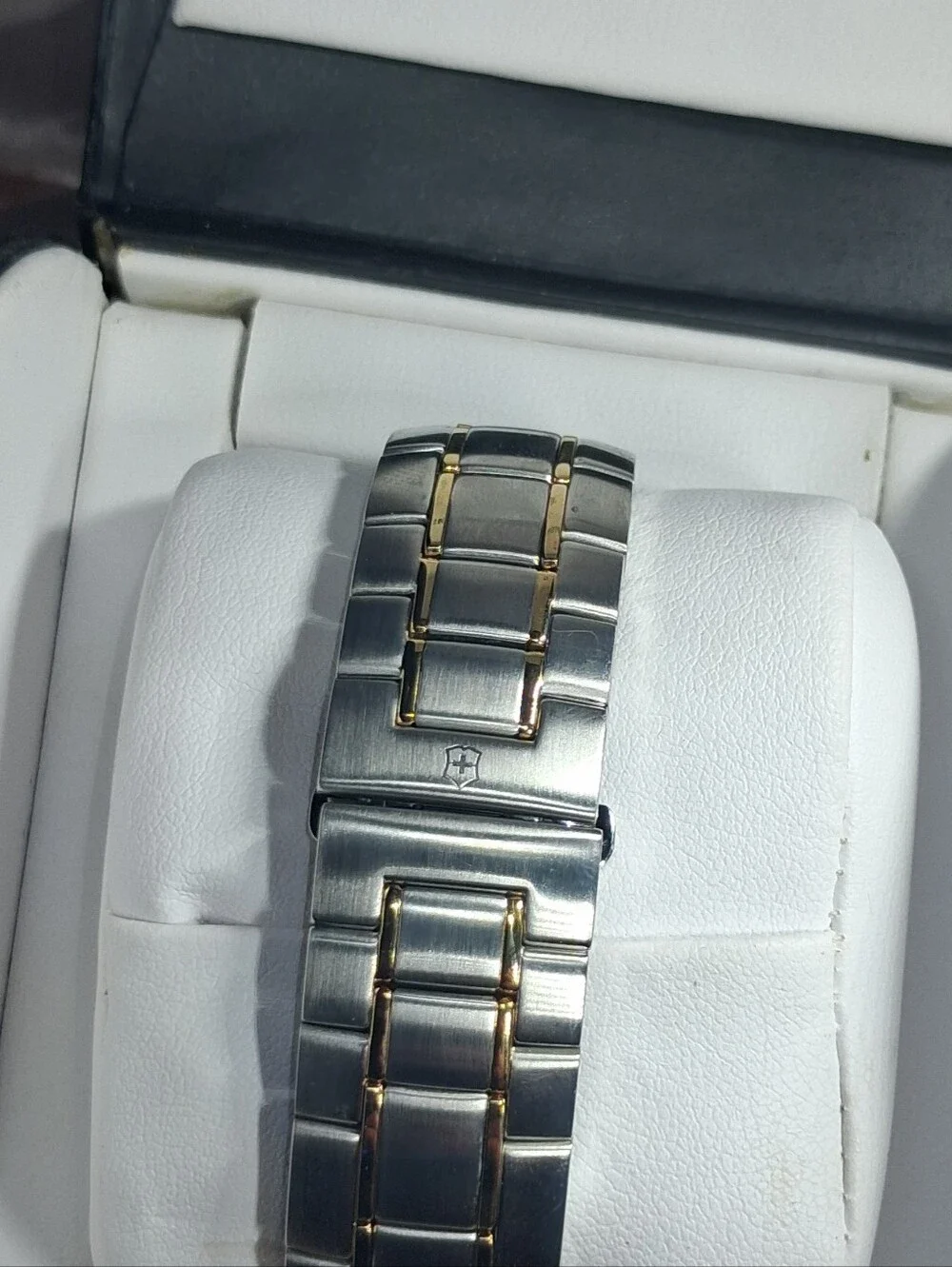Vintage Victorinox Swiss Army Officer's Two-Tone Watch 24578